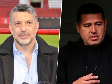 El presidente de Huracán estalló de bronca contra Boca y Riquelme: "Hasta acá llegamos"