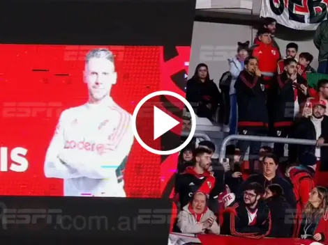 VIDEO | Silbaron a Martín Demichelis en River y estallaron los memes de Boca