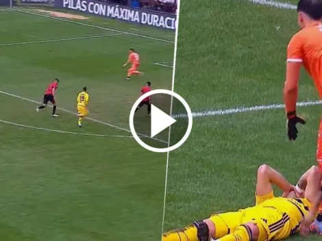 VIDEO | Briasco tuvo el empate para Boca, pero un error benefició al arquero de Platense