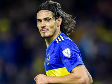 El plan de Boca con Edinson Cavani para el partido con Vélez