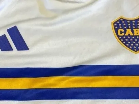 FOTOS | Asi sería nueva camiseta suplente de Boca, con predominio del blanco