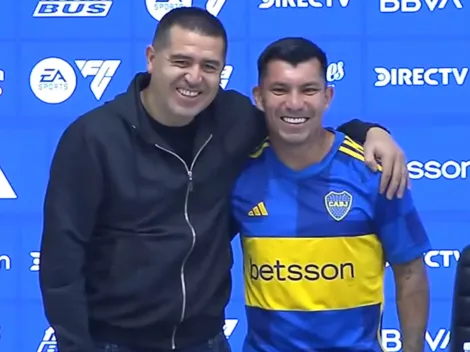 Gary Medel fue presentado en Boca: qué dijo sobre la posición que podría ocupar en el Xeneize