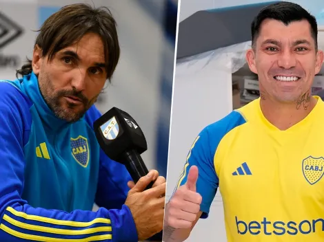 Diego Martínez destacó qué le puede aportar Gary Medel a Boca: "Nos da..."