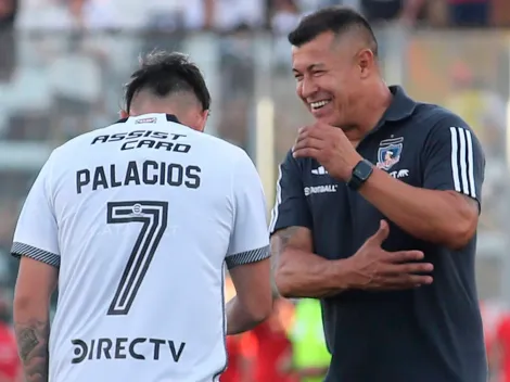 Almirón no convocó a Palacios en Colo Colo en medio de los rumores de Boca
