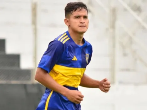 Quién es Dylan Gorosito, el lateral derecho que probó Diego Martínez en la práctica de Boca