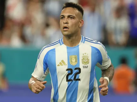 A horas de la final de la Copa América, un exBoca visitó a Lautaro Martínez