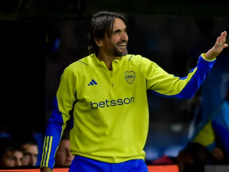 La extraña frase de Diego Martínez durante el partido de Boca: "Sentí tu hombre"