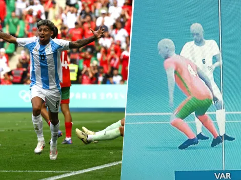De no creer: se reanudó el Argentina vs. Marruecos y el gol de Medina fue anulado