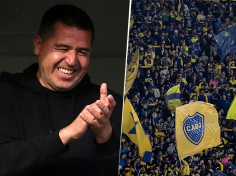 El deseo que los hinchas de Boca le cumplieron a Riquelme en la Copa Sudamericana