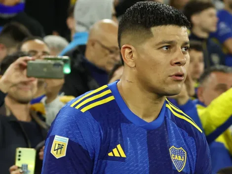 ¿Qué tiene Marcos Rojo? Por qué el capitán de Boca debió salir en el entretiempo y cómo está