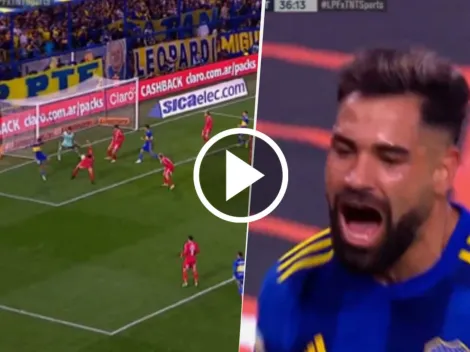 VIDEO | De taco: el golazo de Milton Giménez para el empate de Boca ante Barracas Central