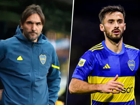 Diego Martínez explicó qué pasó con Saracchi y cuál es su decisión a futuro con el lateral de Boca