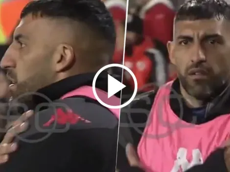 VIDEO | No se vio: el picante gesto de Wanchope Ábila a los hinchas de River