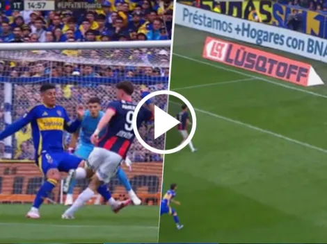 VIDEO | Minuto fatal para Boca: mano de Rojo, penal y gol de San Lorenzo