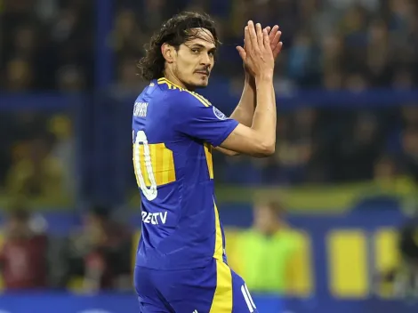 Por qué Edinson Cavani no juega en Boca vs. Estudiantes por la Liga Profesional 2024