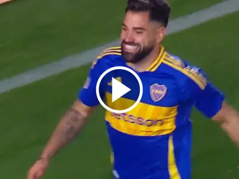 VIDEO | El gol de Milton GIménez para darle la ventaja a Boca ante Estudiantes