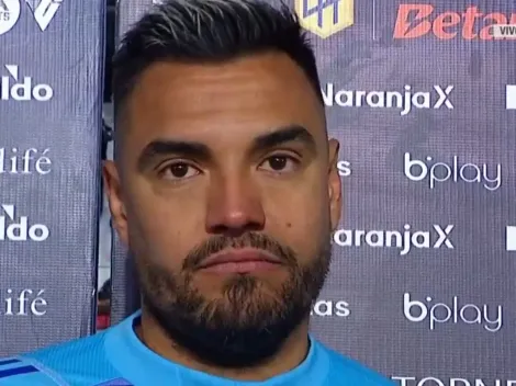 La bronca de Sergio Romero por el gol del empate de Estudiantes: "Es chistoso esto"