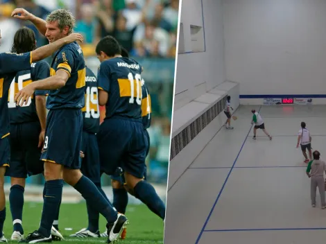 Fue suplente de Palermo en Boca, se retiró y ahora juega torneos de pelota paleta: "No extraño esa presión"