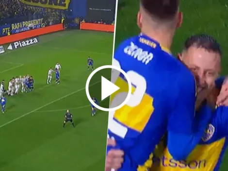 VIDEO | El golazo de tiro libre de Cristian Lema para el 1 a 0 de Boca vs. Rosario Central