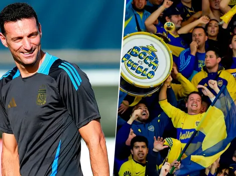 La decisión de Scaloni que festejaron todos los hinchas de Boca: "Gracias"