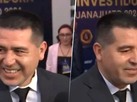 La dedicatoria especial de Riquelme en su entrada al Salón de la Fama del Fútbol: "Un beso grande a..."