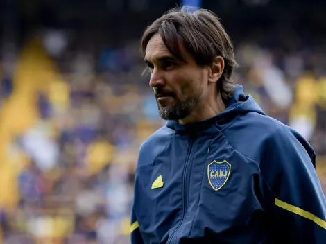 El equipo que probó Diego Martínez en Boca para enfrentar a Talleres