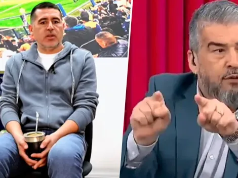 Tras su pelea, el mensaje entre líneas de Riquelme al Chavo Fucks: "Yo aprendí que el periodista…"