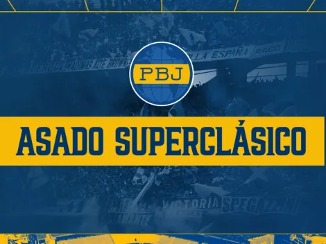 Este sábado, Asado Superclásico de PBJ antes del Boca-River