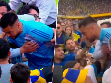 Un hincha de Boca que estuvo en la platea del escándalo con Chiquito Romero contó qué pasó