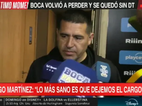 Riquelme dio su postura sobre la renuncia de Diego Martínez: "Estamos dolidos"