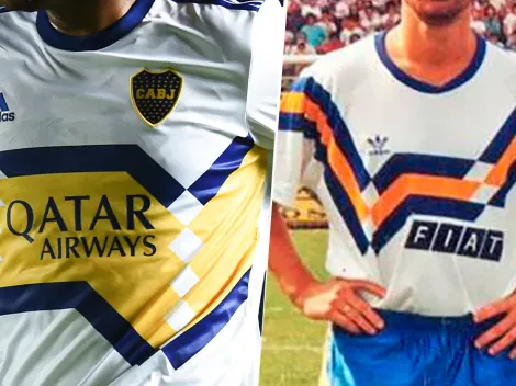 Blanca, azul y oro: Sportivo Luqueño presentó su nueva camiseta y es igual a una suplente de Boca