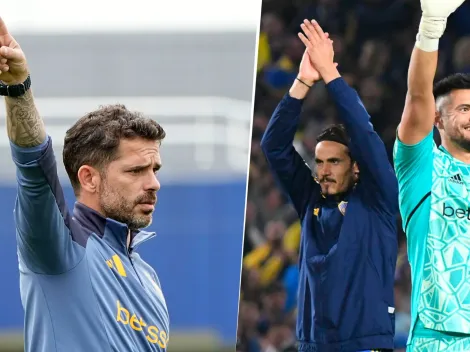 Boca hoy: la formación ante Tigre, por qué Gago dejó afuera a Fabra y qué dijeron Cavani y Romero del nuevo DT