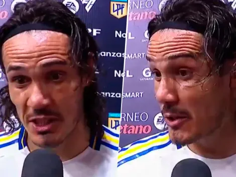 La reflexión de Cavani tras la derrota de Boca: "Hay mucho para hablar"