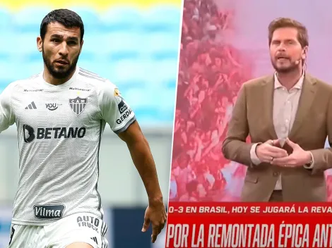 Con un meme de Vignolo, la picante burla de Junior Alonso a River tras eliminarlo de la Copa Libertadores