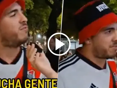 Un hincha de River hizo una confesión viral que generó la risa de todo Boca: "Muchos se fueron antes"