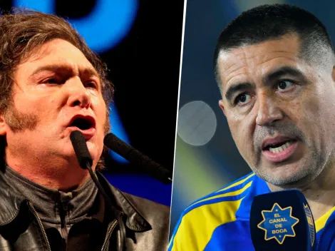 Milei atacó a Riquelme y un dirigente de Boca le respondió: "Mejor frená la desocupación"