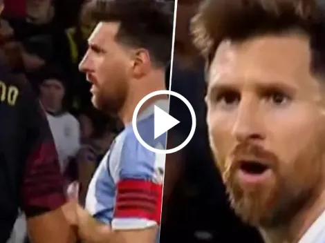 VIDEO | Lionel Messi y su enojo con Zambrano: "¿Qué hacés, bobo?"