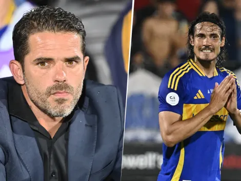 Se supo: por qué Gago mandó a Cavani al banco de suplentes contra Unión