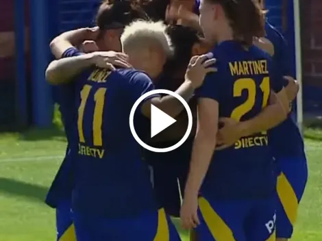 VIDEO | Las Gladiadoras de Boca golearon 4 a 1 a River en el Superclásico femenino