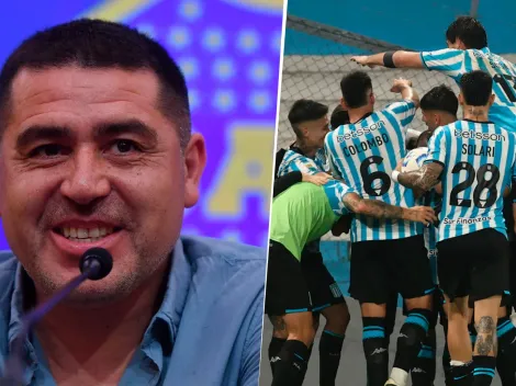 El sorpresivo tuit de la cuenta oficial de Racing, con una mítica frase de Riquelme en Boca