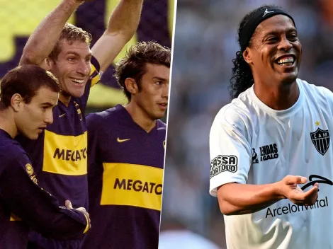 El exBoca que le ganó una práctica de tiros libres a Ronaldinho: "Uno de los mejores momentos de mi vida"