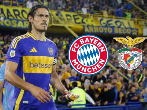 Cómo le fue a Cavani jugando contra Bayern Munich y Benfica