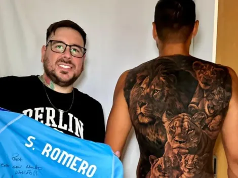 El tatuador de Chiquito Romero explicó qué significa el nuevo tatoo del arquero de Boca