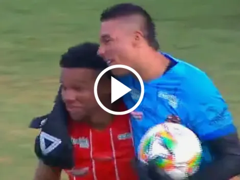 VIDEO | El penal de Frank Fabra en un amistoso en Colombia que fue viral: "Saltico innecesario"