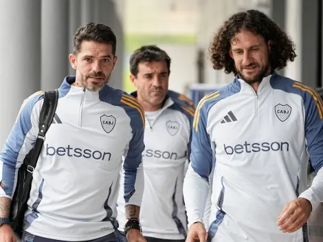 ¿Vuelve y juega? Coloccini le marcó a Gago a Gastón Gerzel que está en el ascenso, pero pertenece a Boca