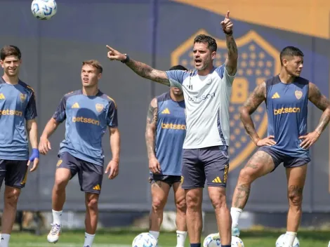 Gago arrancó el 2025 a pura exigencia: la primera actividad que tuvo el plantel de Boca en el inicio de la pretemporada