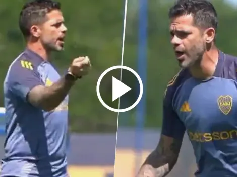 VIDEO | Gago y sus intensas indicaciones en la pretemporada de Boca: "¡Rápido el pase!"