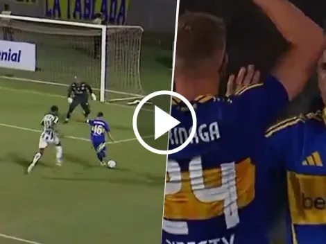 VIDEO | Merentiel y un golazo para el 2-0 de Boca sobre Juventude