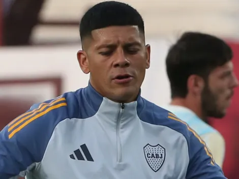 ¿Cómo está Marcos Rojo? Tras no entrenar por una molestia, cómo se encuentra el defensor de Boca