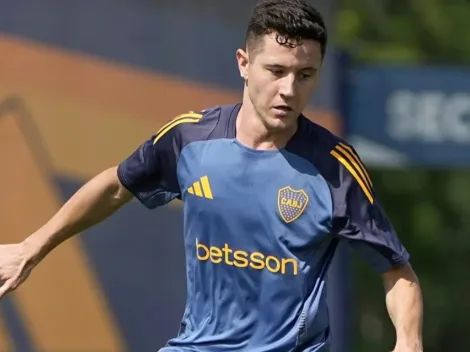 Ander Herrera, titular en la práctica de fútbol de Boca: dónde lo puso Gago